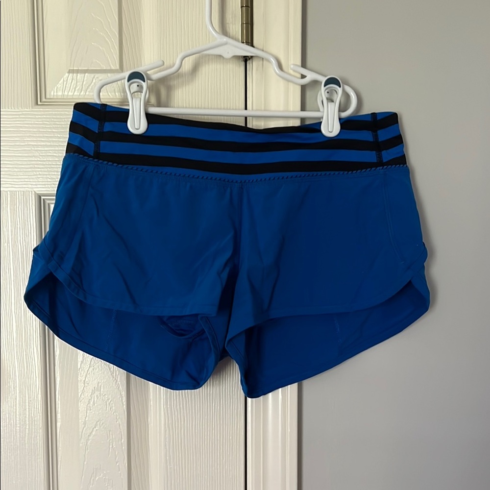 Lululemon Blue Women's Athletic Shorts Size 6